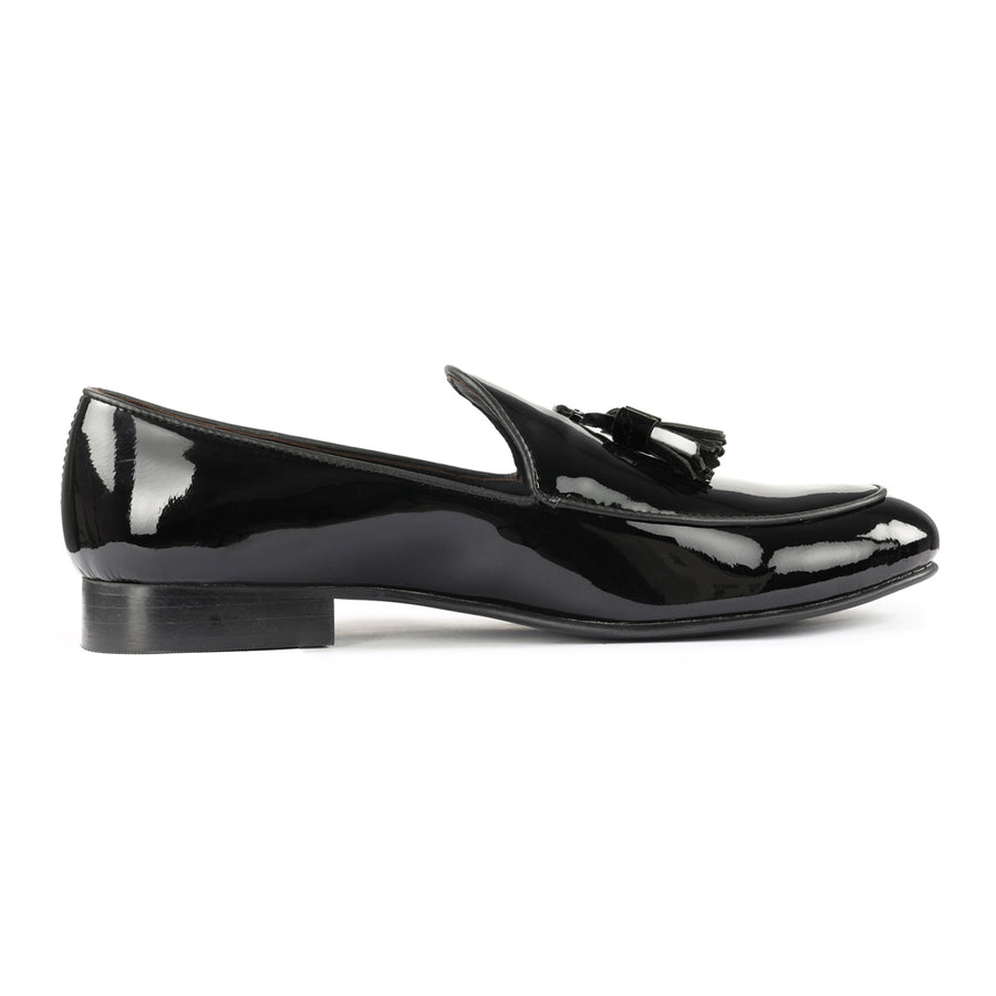 Ace Patent Black Loafers