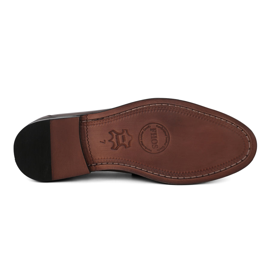 Stark Brown Penny Loafers