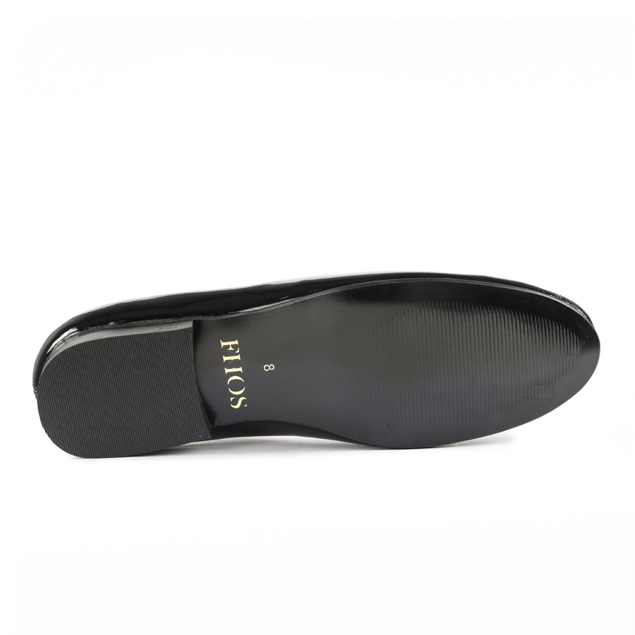Ace Patent Black Loafers